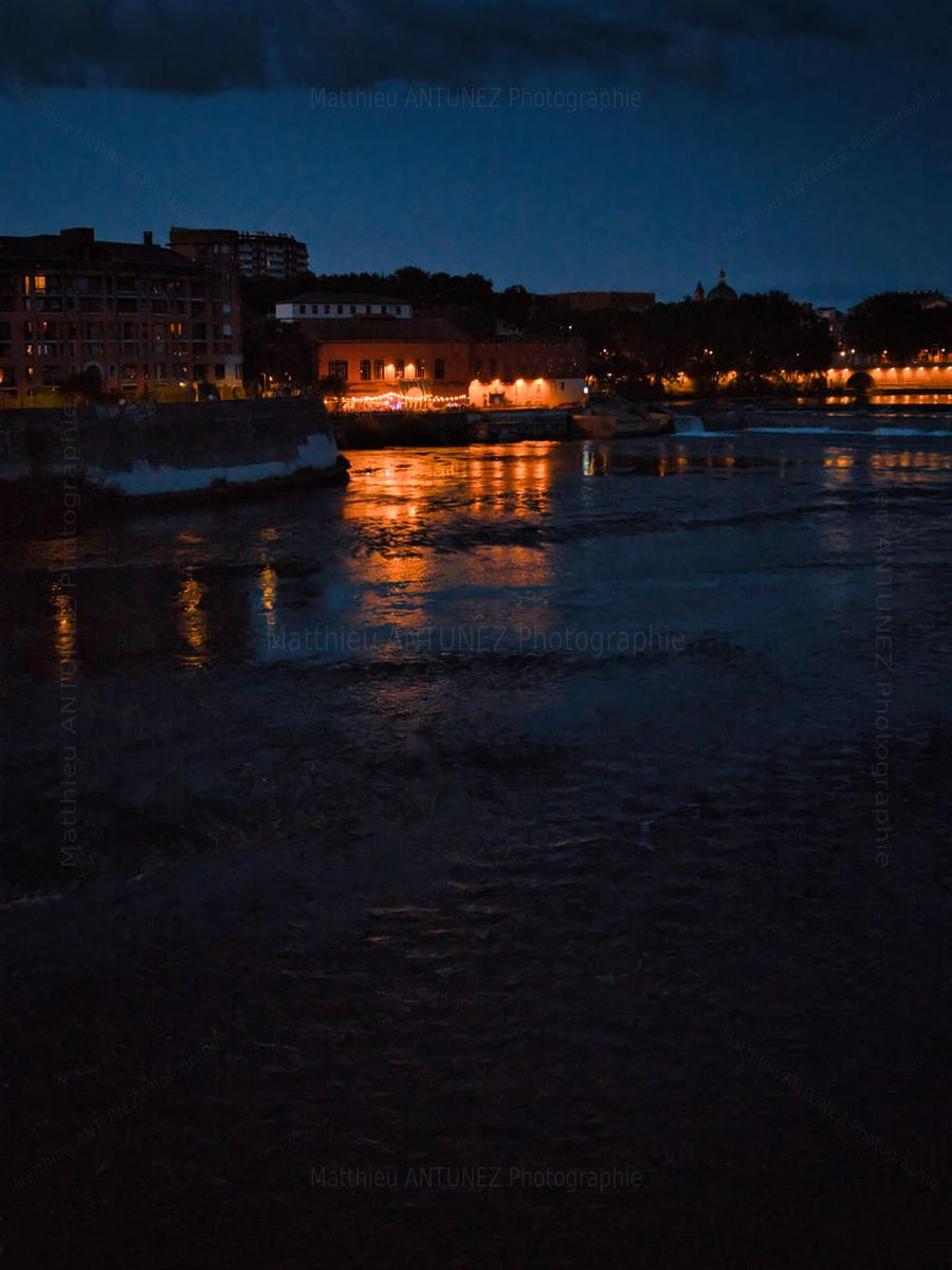 Lumières sur la Garonne